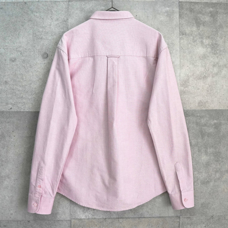 アミパリ アミ パリス ハートロゴ 長袖シャツ ピンク - NEWSED