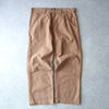 Logo embroidered work pants