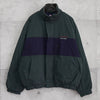 チャップス ラルフローレン ヴィンテージ ダウンジャケット 中綿ジャケット ブルゾン ロゴ 刺繍 カーキ/ネイビー