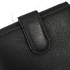 Christian Dior Mantel 五金皮革双折钱包 黑色