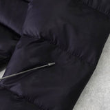 フレッドペリー ロゴ ダウンジャケット ブラック - NEWSED