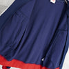 Lacoste Track Jacket Logo Patch Navy/Red