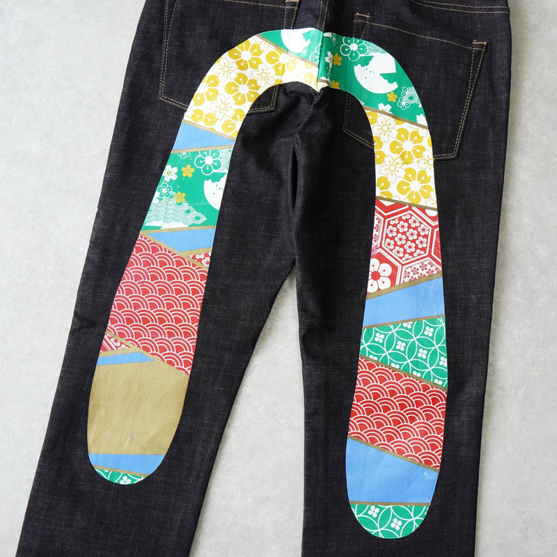 エヴィス 濃紺 デニム ジーンズ - NEWSED