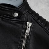 プラダ ダブル レザージャケット レディース ブラック - NEWSED