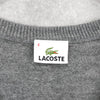 Lacoste 徽标贴片菱形开衫（灰色）
