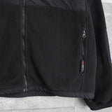 ポロ ラルフローレン ナイロン切り替え フリースジャケット ブラック - NEWSED