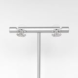 シャネル ココマーク ラインストーン ピアス シルバー - NEWSED