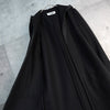 MM6 Maison Margiela Zip-up Hooded Coat Wool Coat Long Coat Different Material Switching