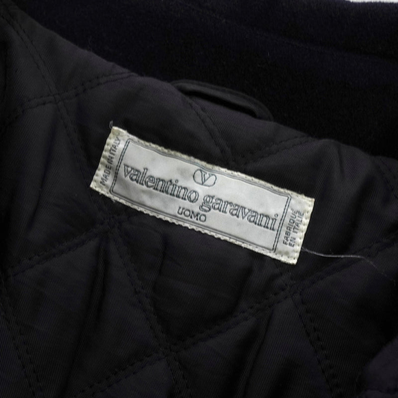 ヴァレンティノ ヴィンテージ ウール ミドルコート ブラック - NEWSED