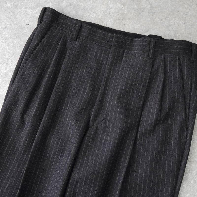 ジバンシィ ジバンシー シングル セットアップ スーツ ピンストライプ グレー - NEWSED