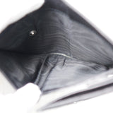 プラダ ナイロン 二つ折り財布 トライアングルロゴ ブラック - NEWSED