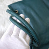MM6 Maison Margiela 皮革托特包 蓝绿色