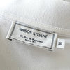 Maison Kitsune 狐狸头短袖 Polo 衫 白色
