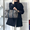 Dior Vintage Trotter 帆布迷你波士顿包（海军蓝）