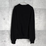 プレイ コムデギャルソン ハートロゴ ウール ニット カーディガン ブラック - NEWSED