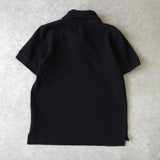 プレイ コムデギャルソン ハートロゴ 半袖ポロシャツ ブラック - NEWSED