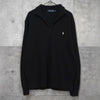 ラルフローレン ロゴ ハーフジップ スウェット ブラック