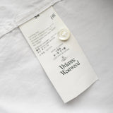 ヴィヴィアン ウエストウッド オーブロゴ 長袖シャツ ホワイト メンズ - NEWSED