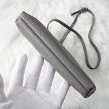 ヴィヴィアン ウエストウッド オーブ レザー ショルダーバッグ ポシェット グレー - NEWSED