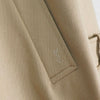Yves Saint Laurent Vintage Wool Balmacaan Coat Long Coat Beige