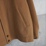 ラコステ メタルロゴバッジ ウールコート チェスターコート チェック柄裏地 キャメル - NEWSED