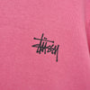 Stüssy 粉色徽标连帽衫