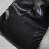 メゾンマルジェラ エムエムシックス レザー ジャパニーズバッグ スモール ブラック - NEWSED