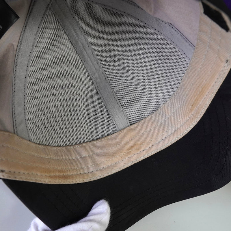 カナダグース ロゴ キャップ 帽子 ブラック - NEWSED