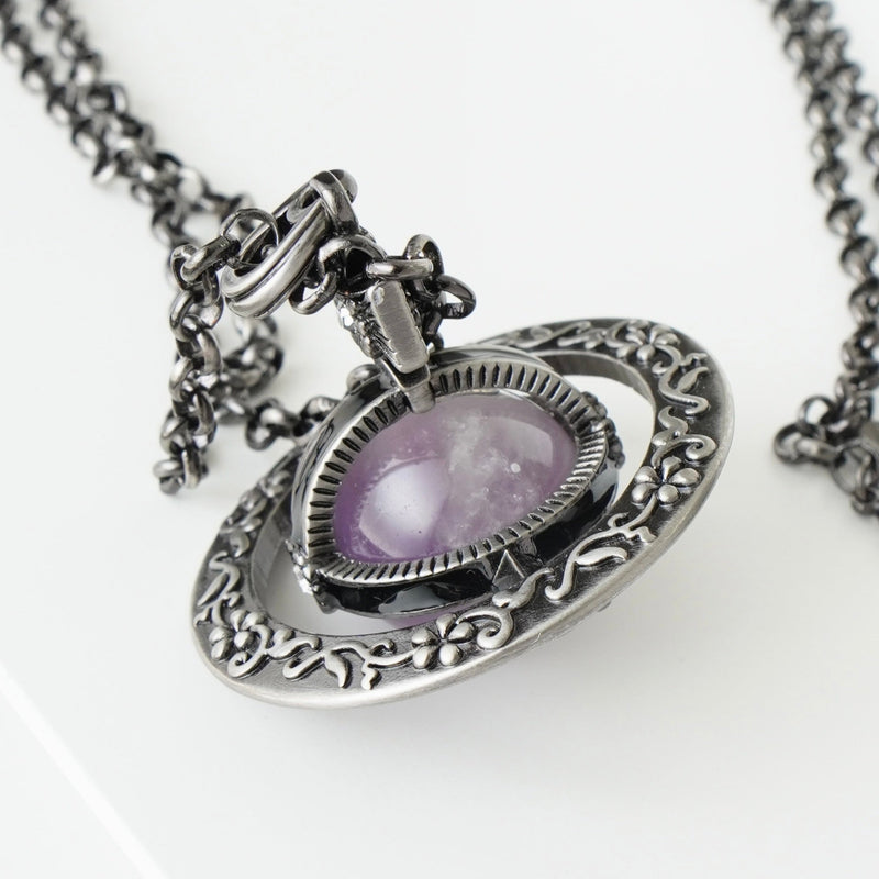 ヴィヴィアン ウエストウッド オーナメンタルタイニーオーブ ラインストーン シルバー ネックレス - NEWSED