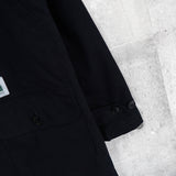 カーハート ダック フーデッドコート チェック柄裏地 キルティング裏地 ロゴパッチ ブラック - NEWSED