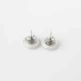 シャネル ココマーク サークル ピアス ホワイト - NEWSED
