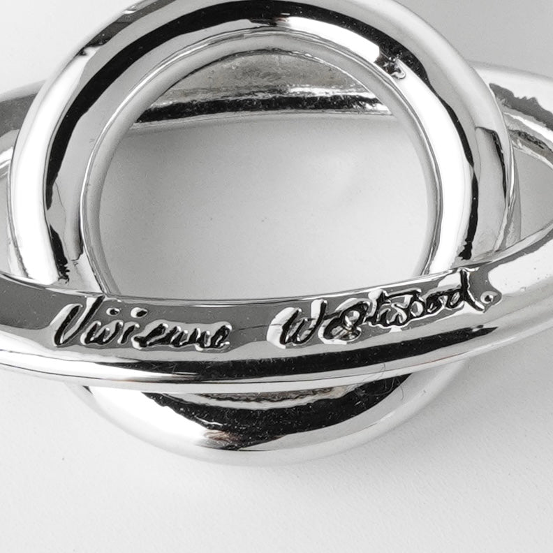 ヴィヴィアン ウエストウッド オーブ シルバー ネックレス - NEWSED