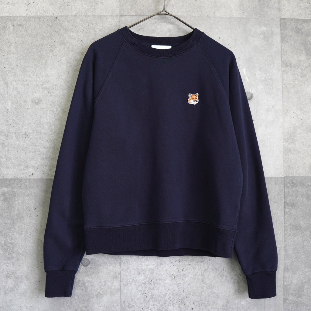 Maison Kitsune 狐狸头套头衫（海军蓝）