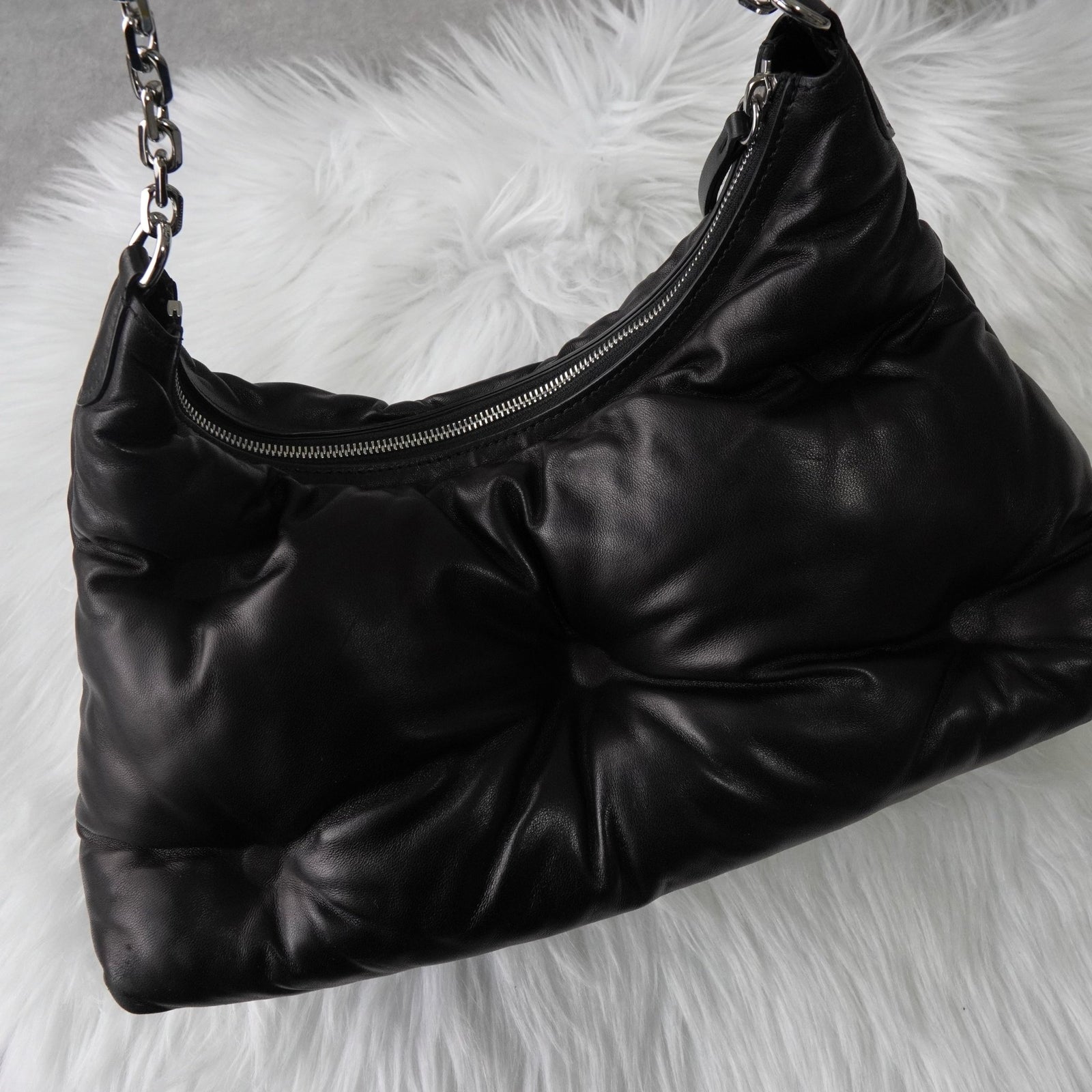 メゾン マルジェラ グラムスラム ホーボー ミディアム レザー ワン