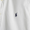 Polo Ralph Lauren 白色徽标刺绣长袖衬衫