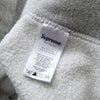Supreme Metal Logo 灰色连帽衫