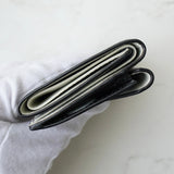 バレンシアガ ペーパーミニ レザー 三つ折り財布 コンパクトウォレット ブラック - NEWSED