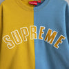 Supreme Logo 双色运动衫（黄/蓝）