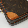 ルイ・ヴィトン モノグラム アマゾン レザー ショルダーバッグ ブラウン