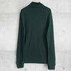 ポロ ラルフローレン ハーフジップ ニット ロゴ刺繍 ダークグリーン