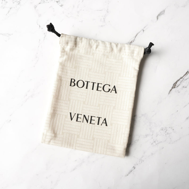 ボッテガ ヴェネタ イントレチャート マキシイントレチャート カセット 二つ折り財布 コンパクトウォレット グリーン 箱付き - NEWSED