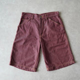 ポロ ラルフローレン デニム ジョーツ ハーフパンツ ショートパンツ ボルドー - NEWSED