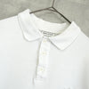 Maison Kitsune 狐狸头短袖 Polo 衫 白色