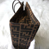 Fendi Vintage Zucca 帆布手提包，棕色