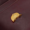 Cartier 皮革单肩包 波尔多红