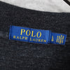 Polo Ralph Lauren 徽标半拉链运动衫 黑色