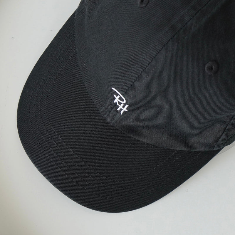 ロンハーマン ロゴ キャップ ブラック - NEWSED