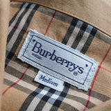 バーバリー ヴィンテージ ノバチェック 長袖シャツ パジャマシャツ ベージュ - NEWSED