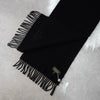 ヴィヴィアン ウエストウッド オーブ ウール マフラー ブラック タグ付き未使用品