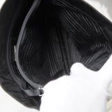 プラダ ポコノ テスート ナイロン ショルダーバッグ 三角プレート ブラック ギャランティーカード付き - NEWSED